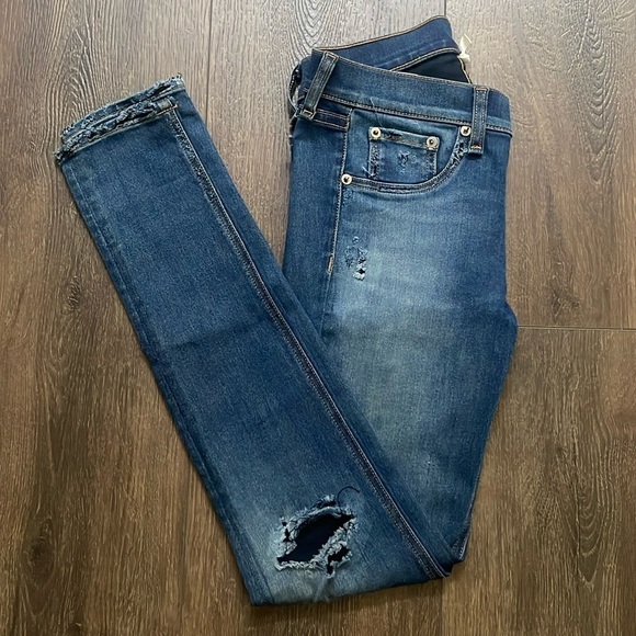rag & bone Denim - Rag & Bone Skinny Fit Jeans